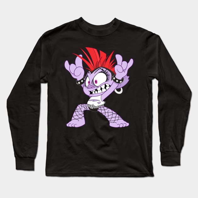 Rock-Out Barb Long Sleeve T-Shirt by jzanderk